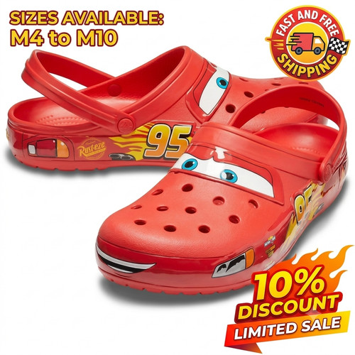 Nuovo crocs lightning - nuovo, mcqueen