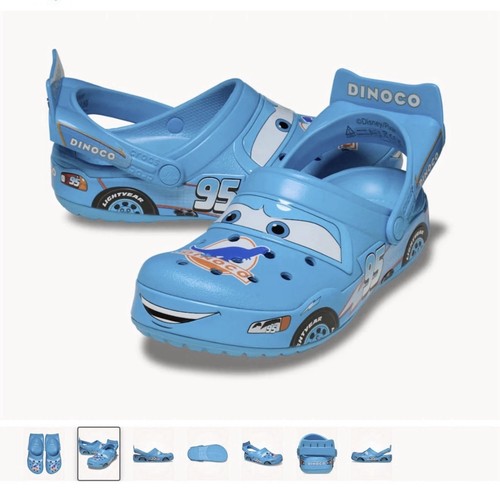 Dinoco saetta mcqueen - mcqueen, crocs